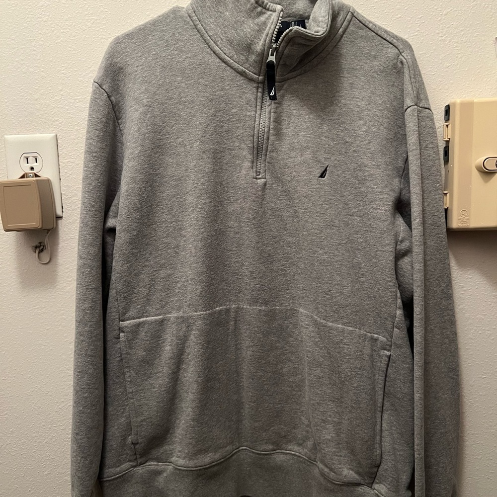 LARGE Half Zip Nautica jacket